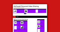Desktop Screenshot of myface5.com