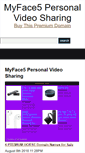 Mobile Screenshot of myface5.com